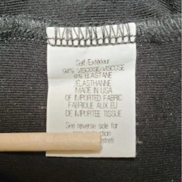 TheoryāBlackāSeamedĀ LeggingsāSzāP - Picture 7 of 9